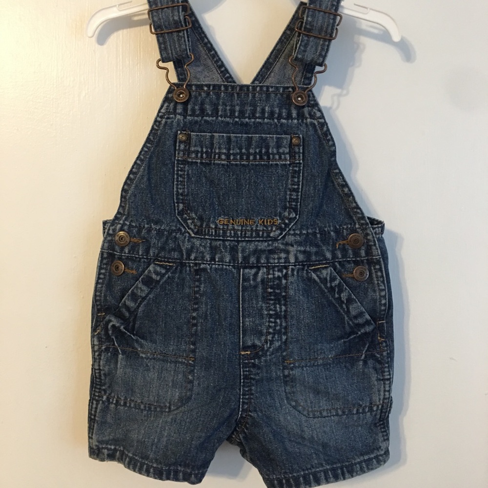 OshKosh Genuine Kids Overalls Shorts (12 Months)